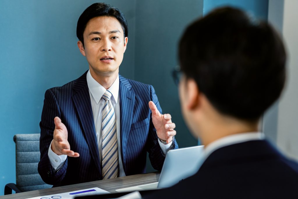 伴走支援の様子
