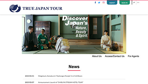 株式会社True Japan Tour様